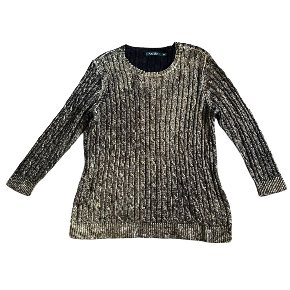 Lauren Ralph Lauren Cable-Knit Sweater | Women's 1X
